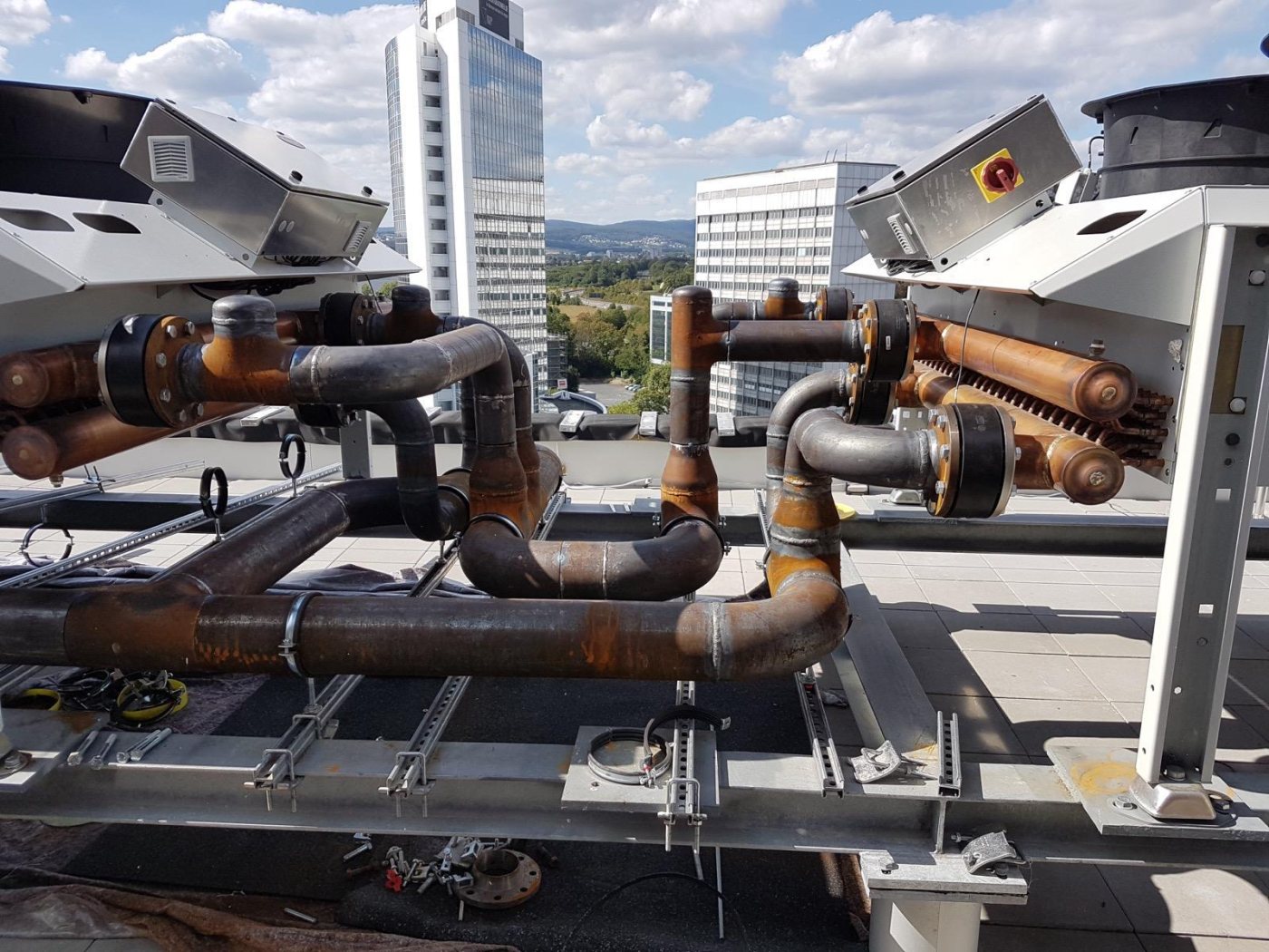 Rohrleitungsbau und Schweißarbeiten